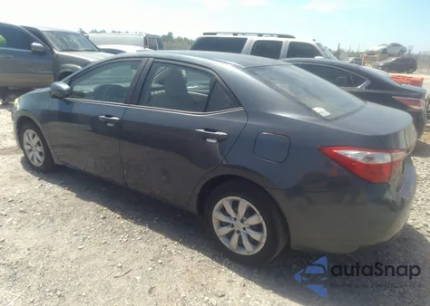 2015 Toyota Corolla Le z USA, uszkodzony, nr VIN 2T1BURHE5FC370635